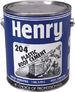 HENRY HE204042 Gal Plas Roof Cement