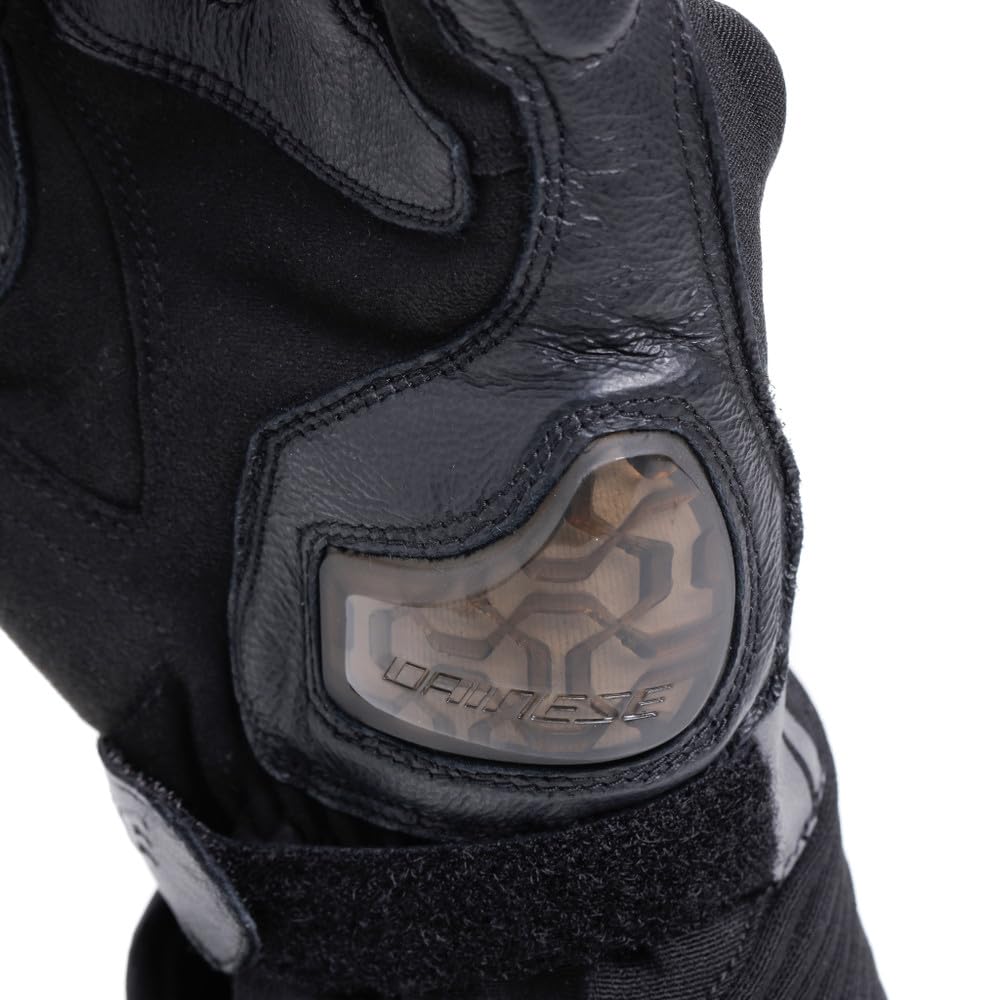 Dainese - Funes Gore-Tex Gloves+Gore Grip Technology, Guantes de Invierno para Moto, Acolchados, Antideslizantes, Protectores de Nudillos, Pantalla Táctil