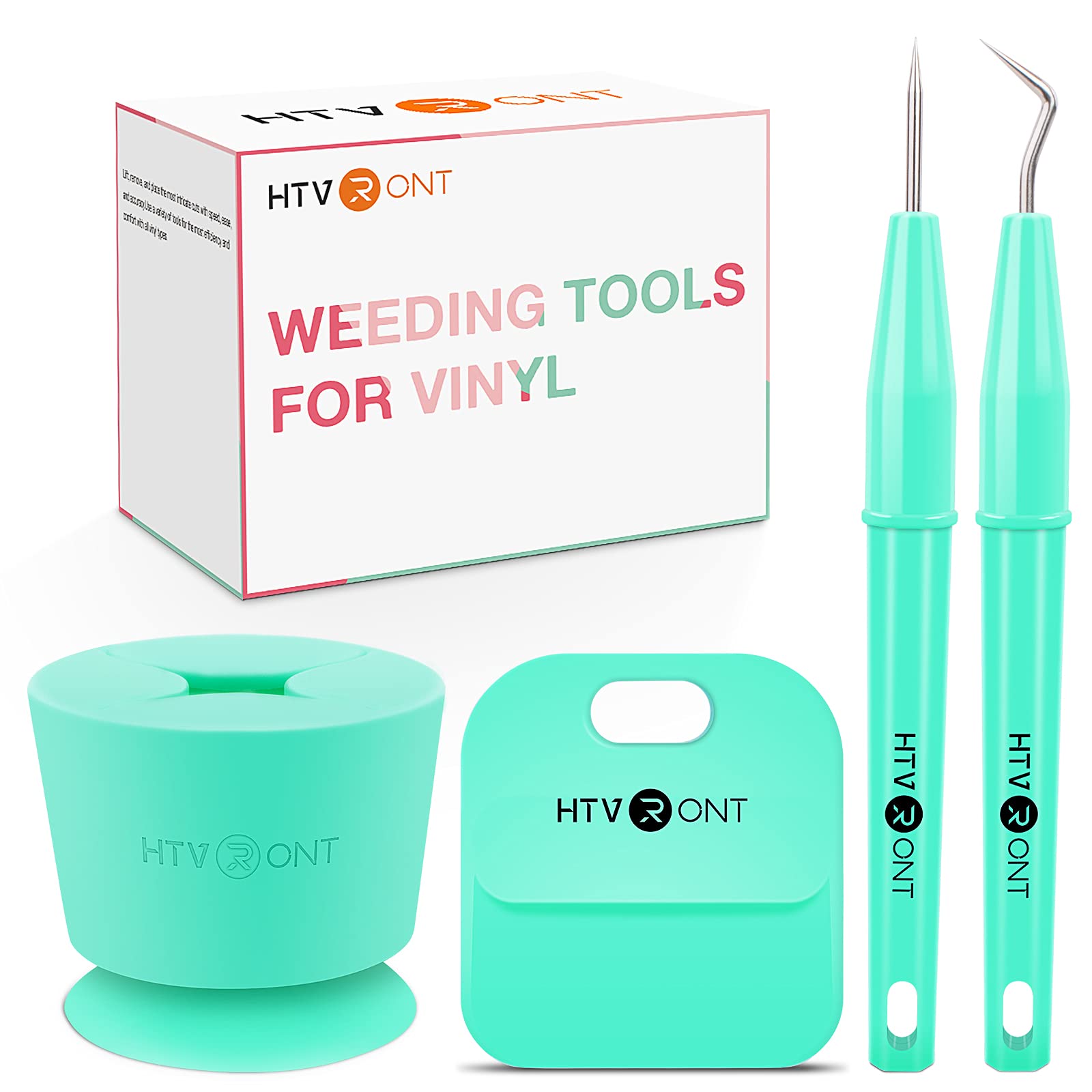 Buy HTVRONT Weeding Tool for Vinyl, 4Pcs Vinyl Weeding Tools Set with