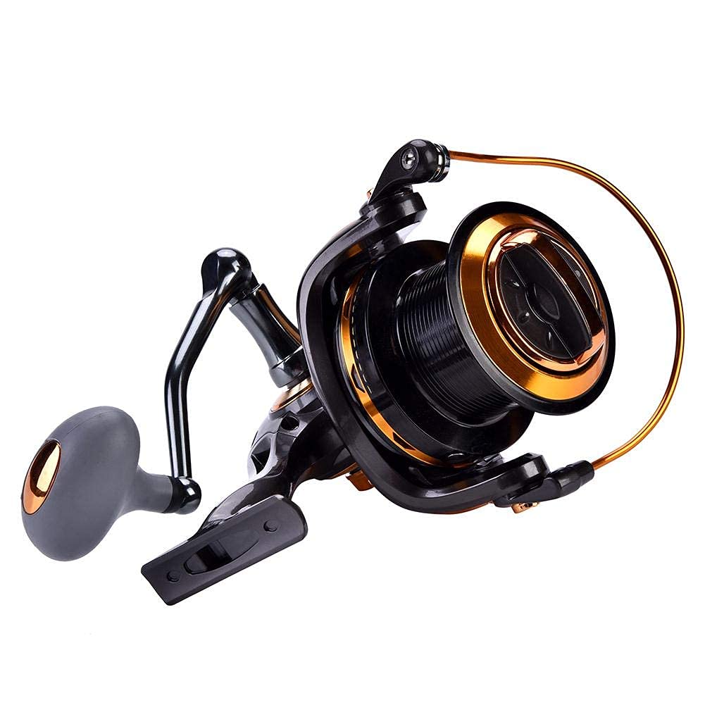 1 Pc Moulinet De Pêche, 12 + 1BB Métallique Casting Mer Moulinet De Pêche À Haute Vitesse Spinning Reel Fishing Tackle Accessoires