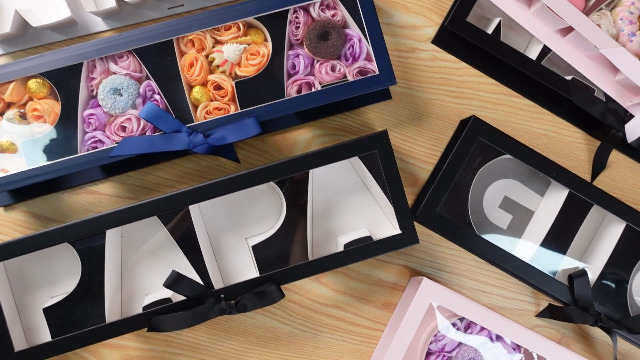 Amazon.com: AceOrbit 21x6x2in 4 Letter Christmas Nana Gifts Box