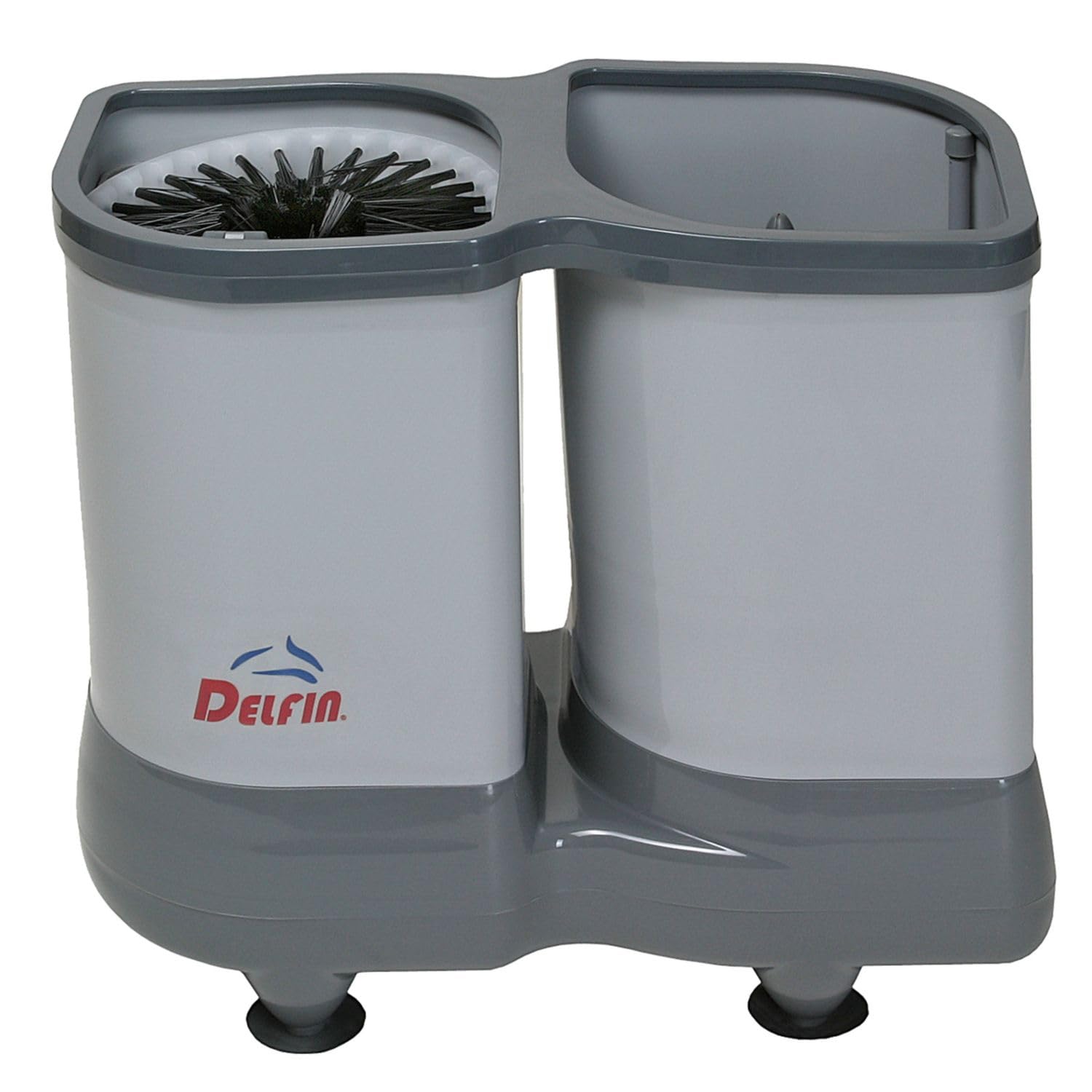 Fuchs Gastronomiebedarf Gläserspülgerät Delfin 2-Topf 1100, klein