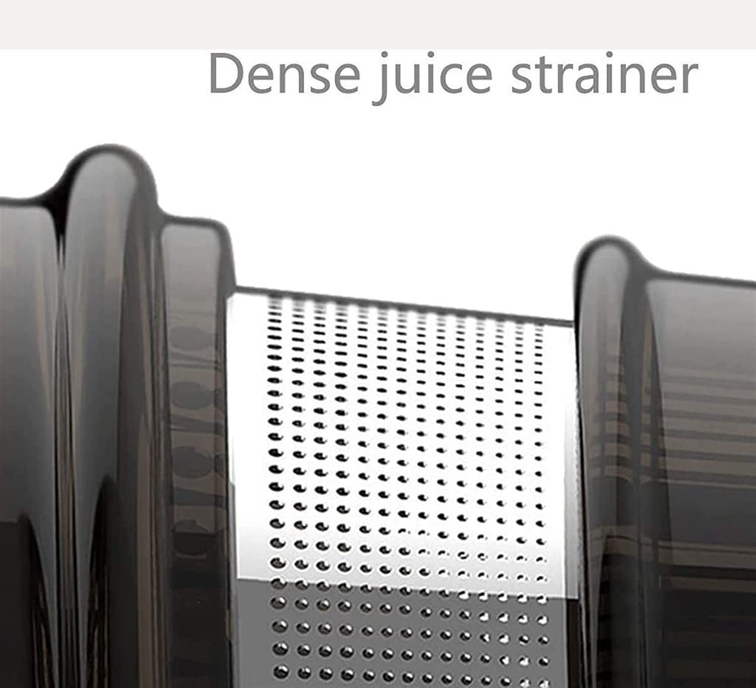 Estrattore di Succo, estrattore di Succo a masticazione lenta, estrattore di Succo a Freddo con Funzione inversa per Frutta e Verdura, Facile da Pulire, Senza BPA (Dimensioni: 1)