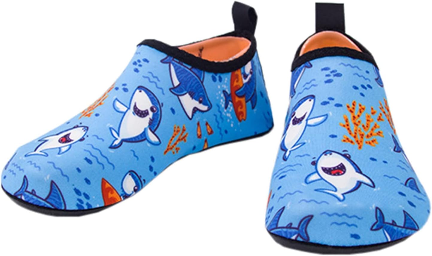 Swim Trunks Boys Children Waterproof Swimming Shoes Light and Breathable Diving Hot Spring (Light Blue, 12-18 Months)