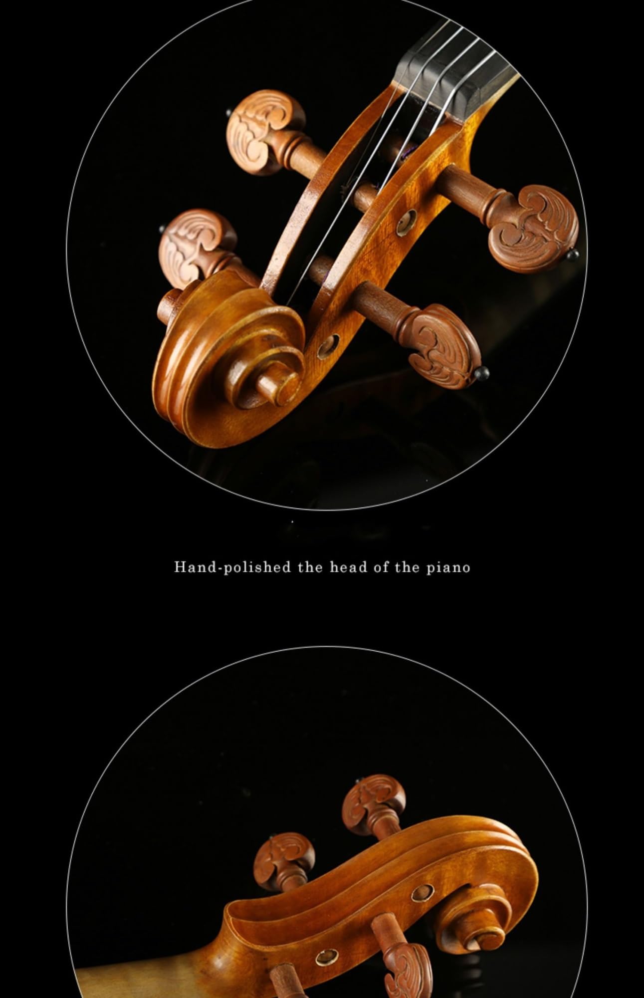 Violine Handgefertigte Violine Profi Standardversion Für Erwachsene 4/4