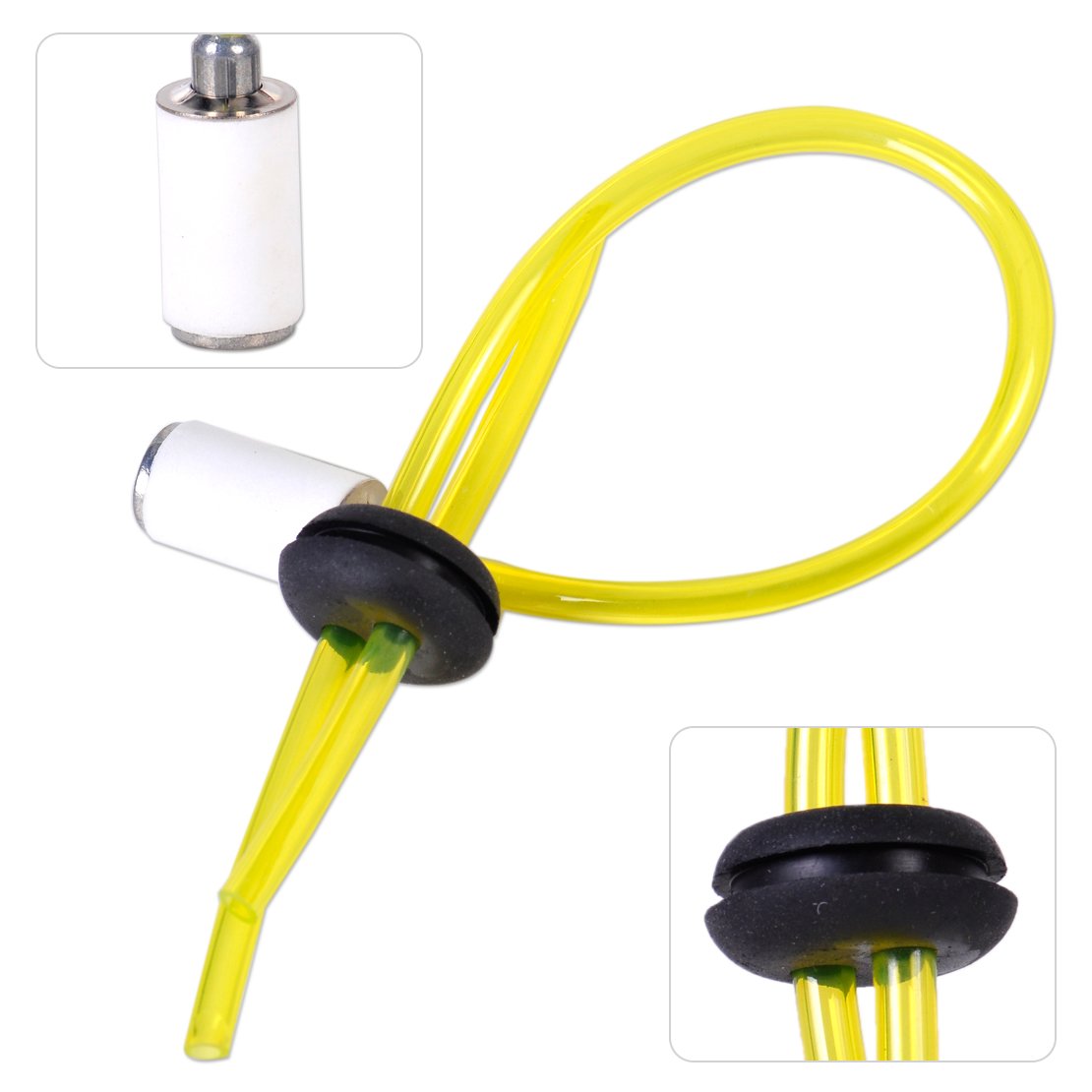 Soft Fuel Line Pipe Hose with Fuel Filter Grommet fit for Earthquake Auger MC43 E43 3004105