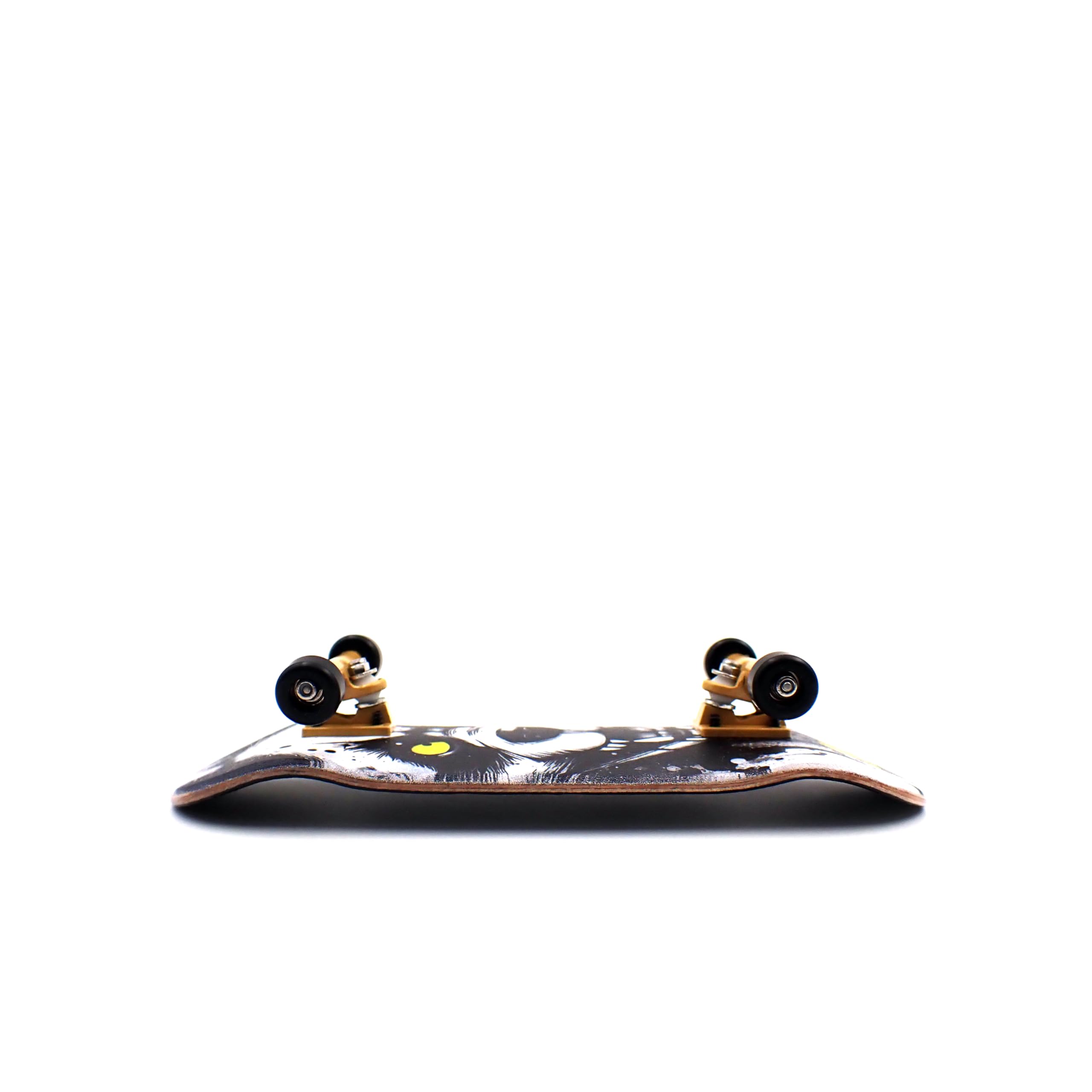 Fingerboard SPITBOARDS 36x96mm Complète - Bois 5 Couches, Trucks Pro, Roulements à Billes