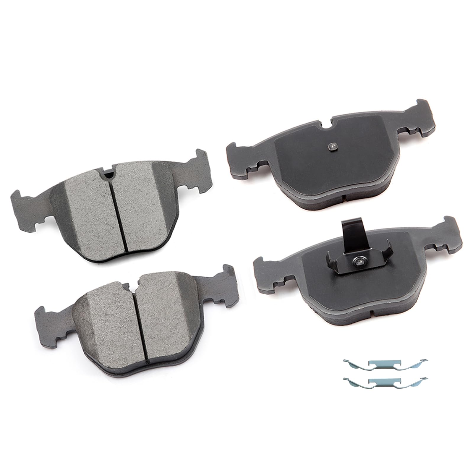 cciyu D681 Professional Ceramic Front Brake Pads Set fit For BMW 530i,97-03 For BMW 540i,95 97-01 For BMW 740i,95-01 For BMW 740iL,00-03 For BMW M5,00