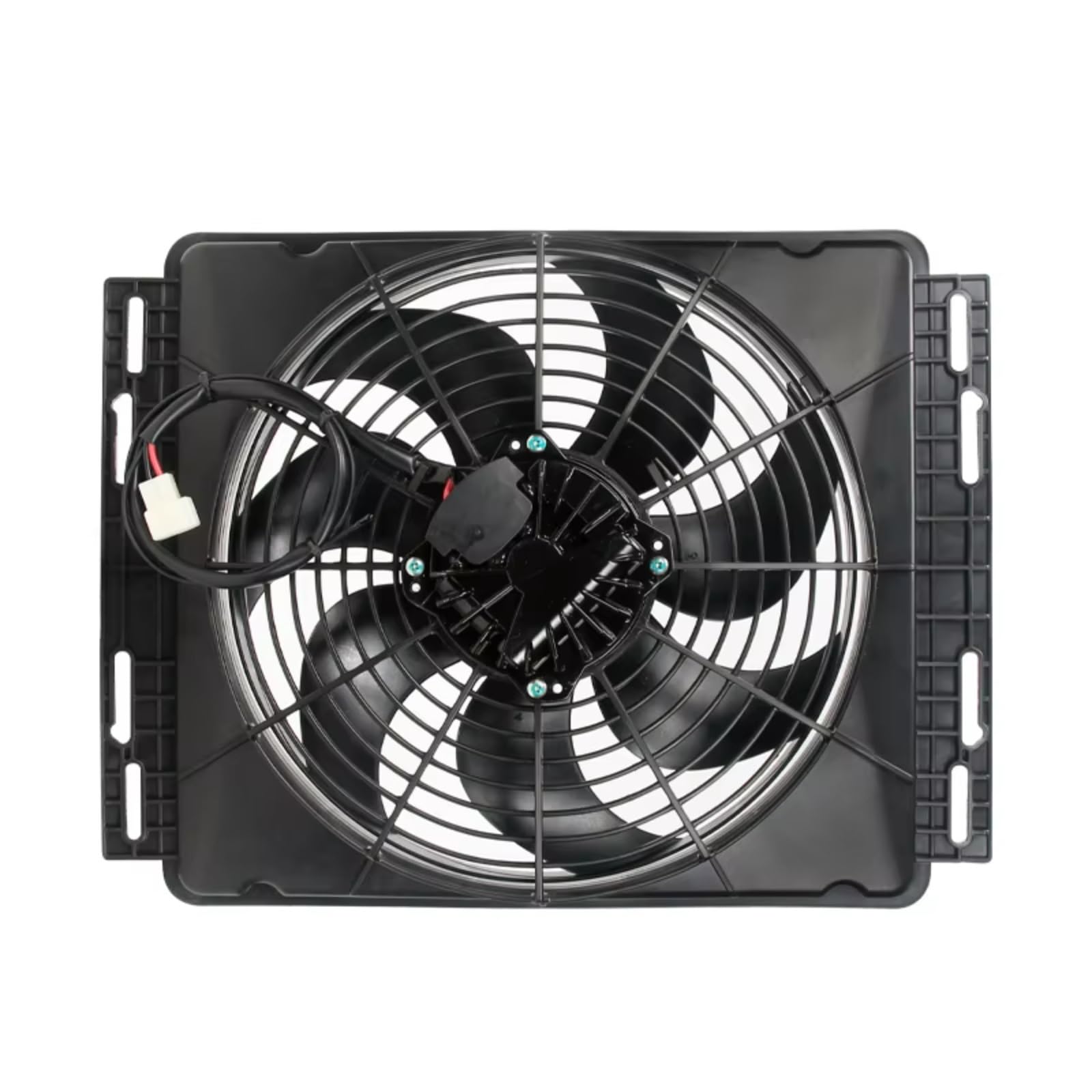 Parkplatz Klimaanlage Bürstenlosen Inverter Lüfter 12v 120w Auto Klimaanlage Elektronische Lüfter 24v Kühler Lüfter Elektrischer Kühlerlüfter Motor