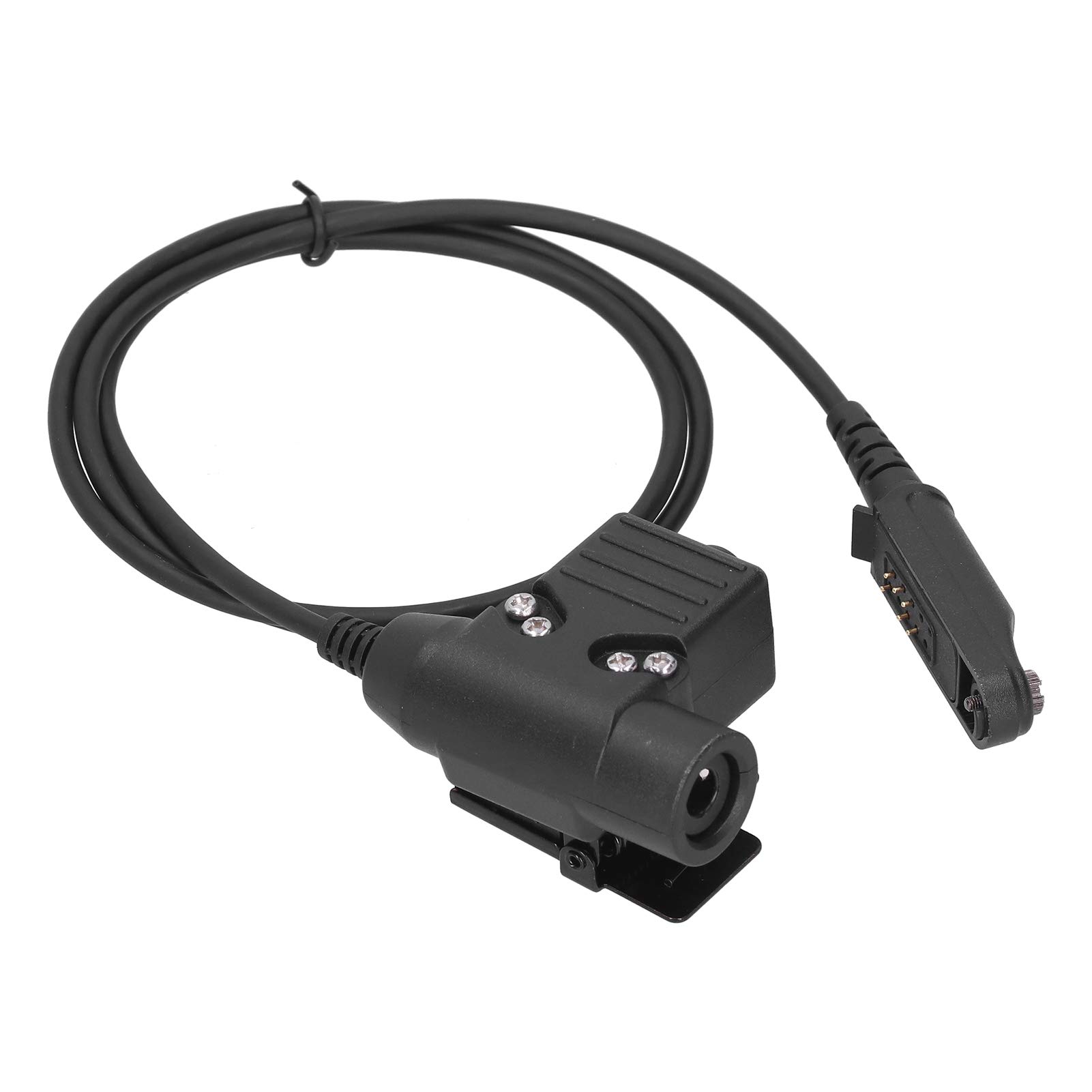 VBESTLIFE U94 PTT Cavo Plug Walkie Talkie Adattatore per Auricolare per UV 9R / UV 9RPLUS / UV XS