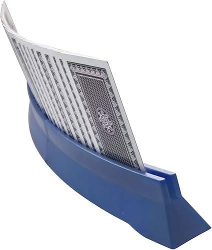 Miniatura 8 de Paquete de 4 tarjetas de juego manos libres, soportes plegables para cartas de juego, estante curvo para naipes para niños y personas mayores con