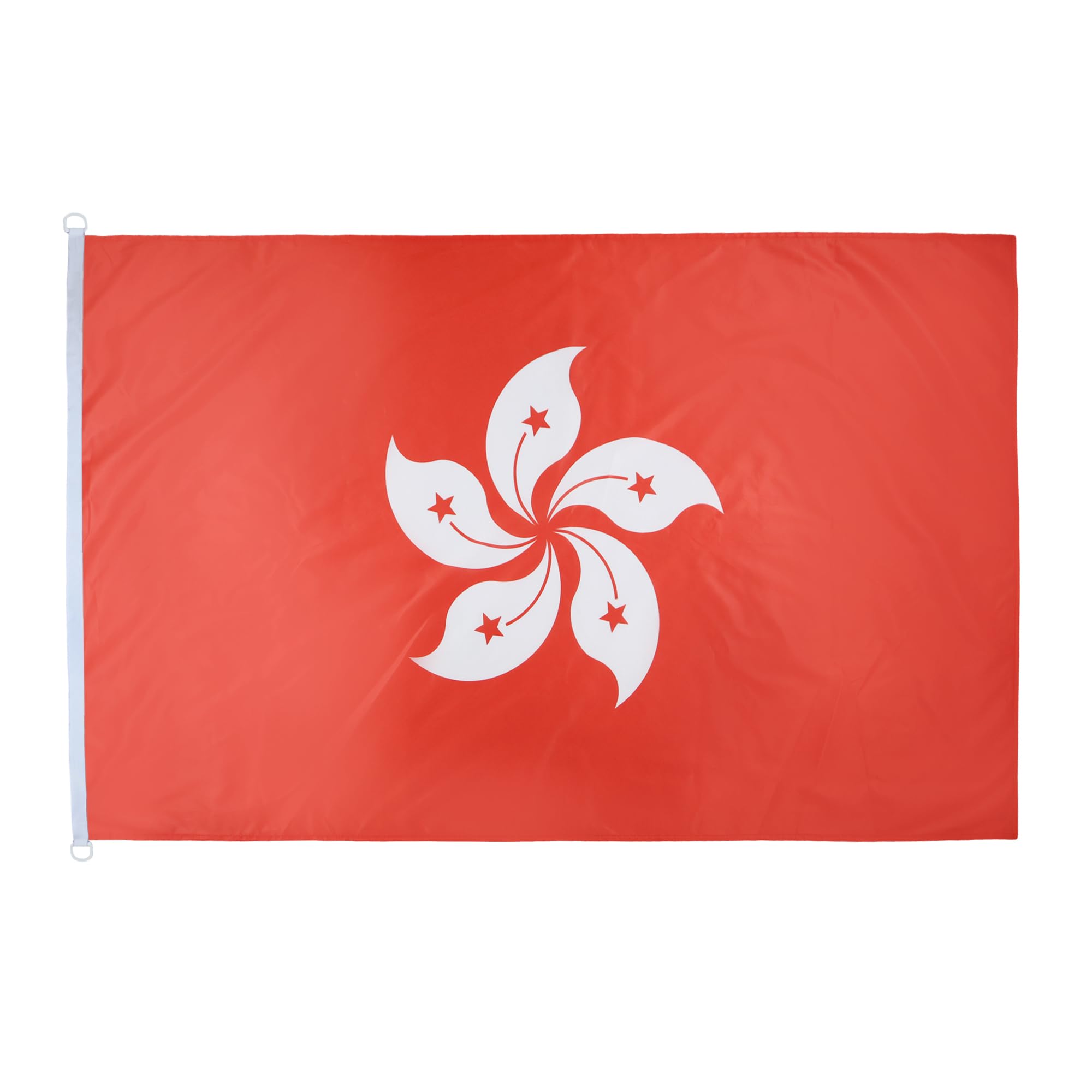 Drapeau Hong Kong extérieur 150x90cm AZ FLAG maille bloquée
