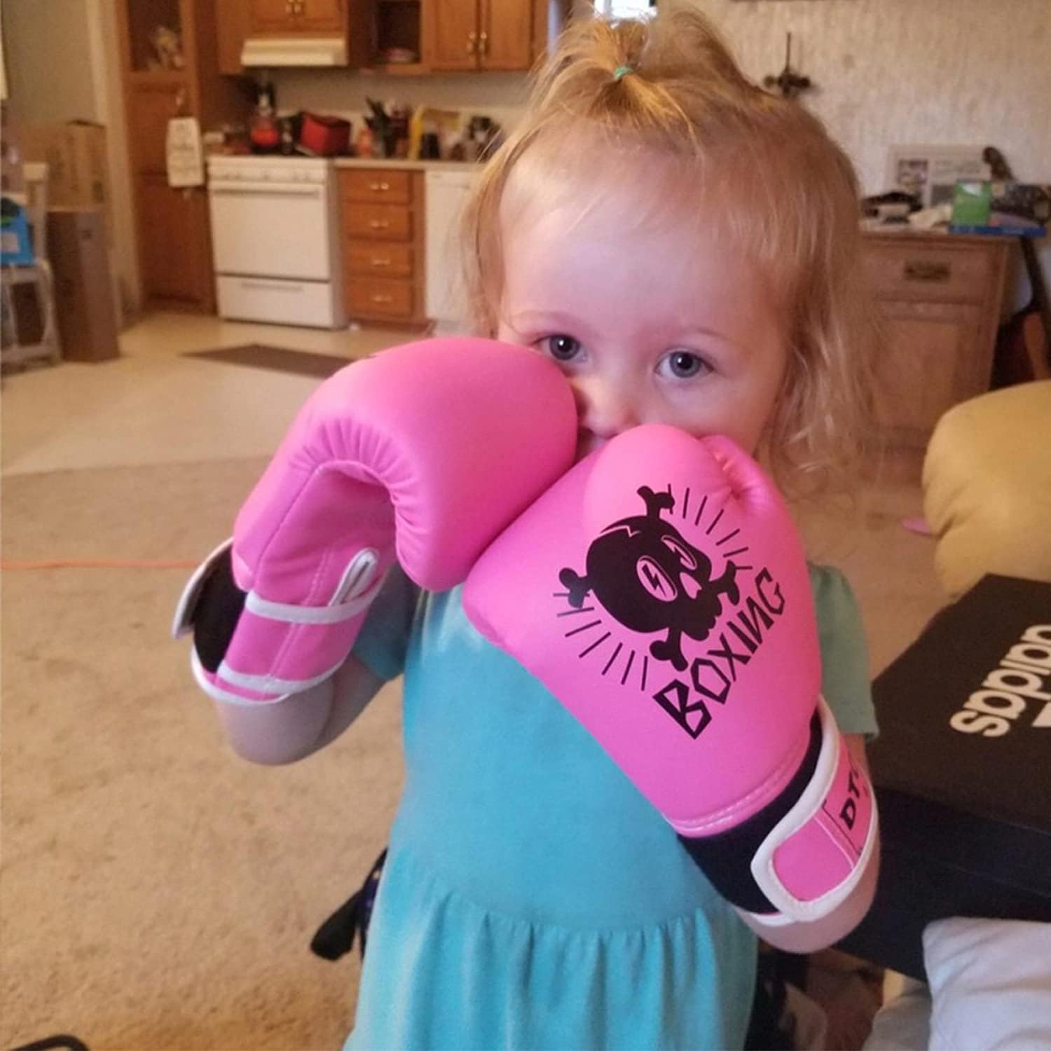 Kids Boxing Gloves for Kids 4oz Toddler Boxing Gloves Training Boxing Gloves for Punching Bag, Kickboxing, Muay Thai, MMA : Sports & Outdoors