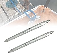 Vista 1 de Marine Stainless Steel Rub Strake - Line Rub Strakes Protection for Boat Yacht RV Accessories, 2 Pcs