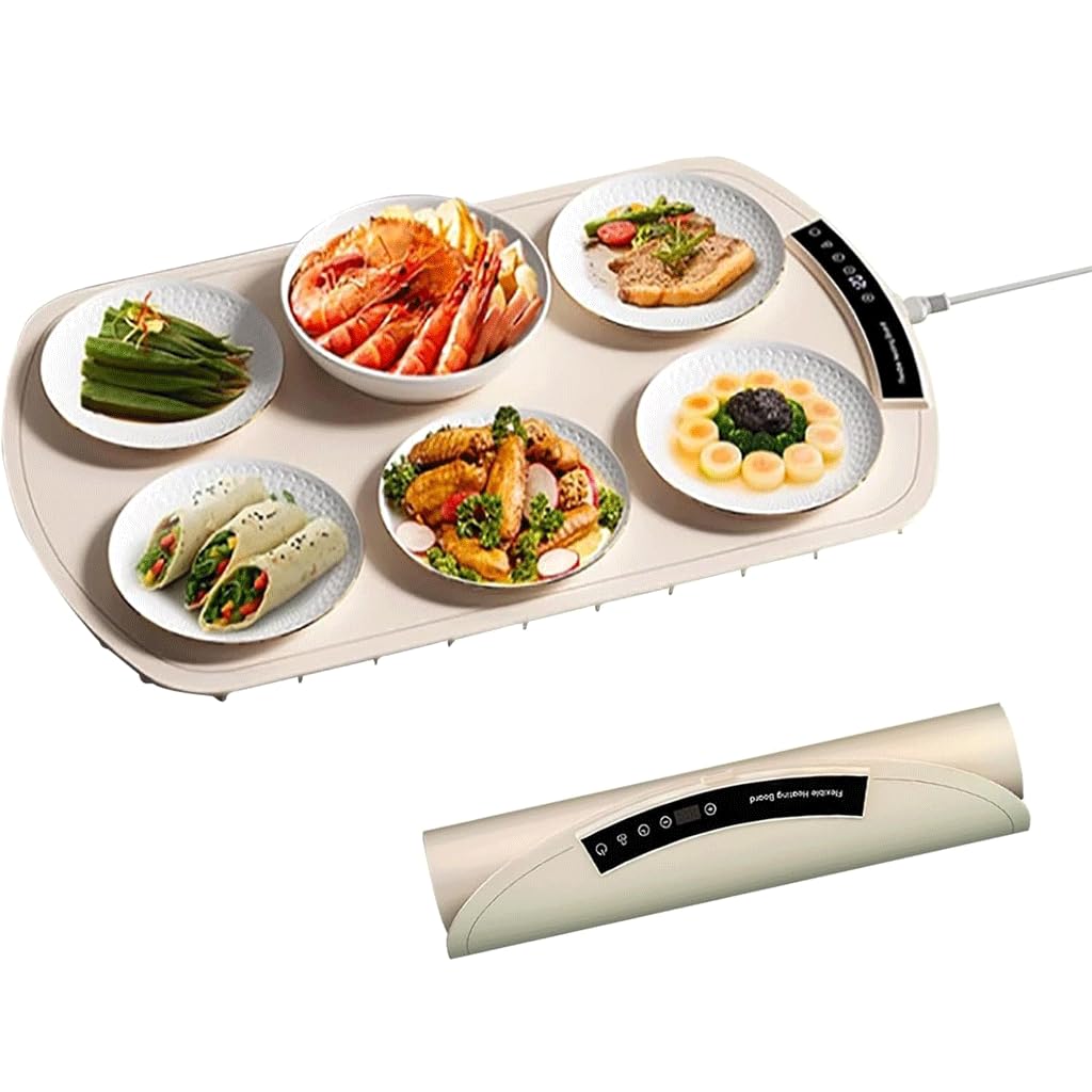 Plaque chauffante en Silicone, Tapis pour légumes Chauds, Tapis de Table à Manger Domestique, Panneau Isolant Alimentaire Multifonctionnel Pliable