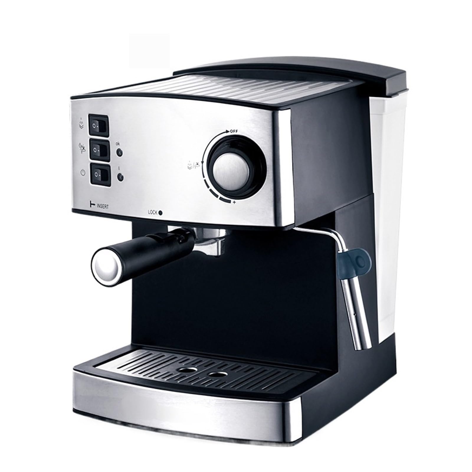 Włoski ekspres do espresso Dolce spieniacz do mleka, urządzenie kuchenne, elektryczna pianka, cappuccino, latte mokka, kawa