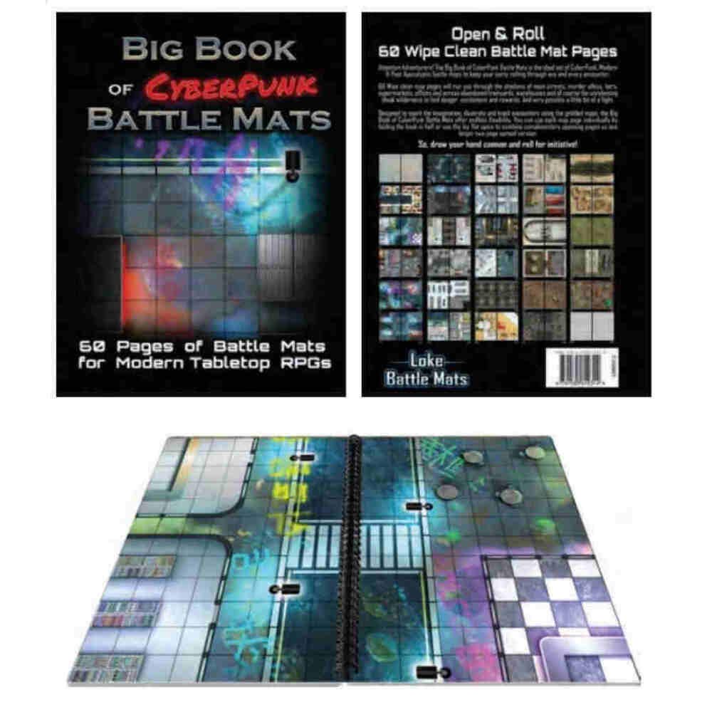 Loke Big Book of Cyberpunk Battle Mats