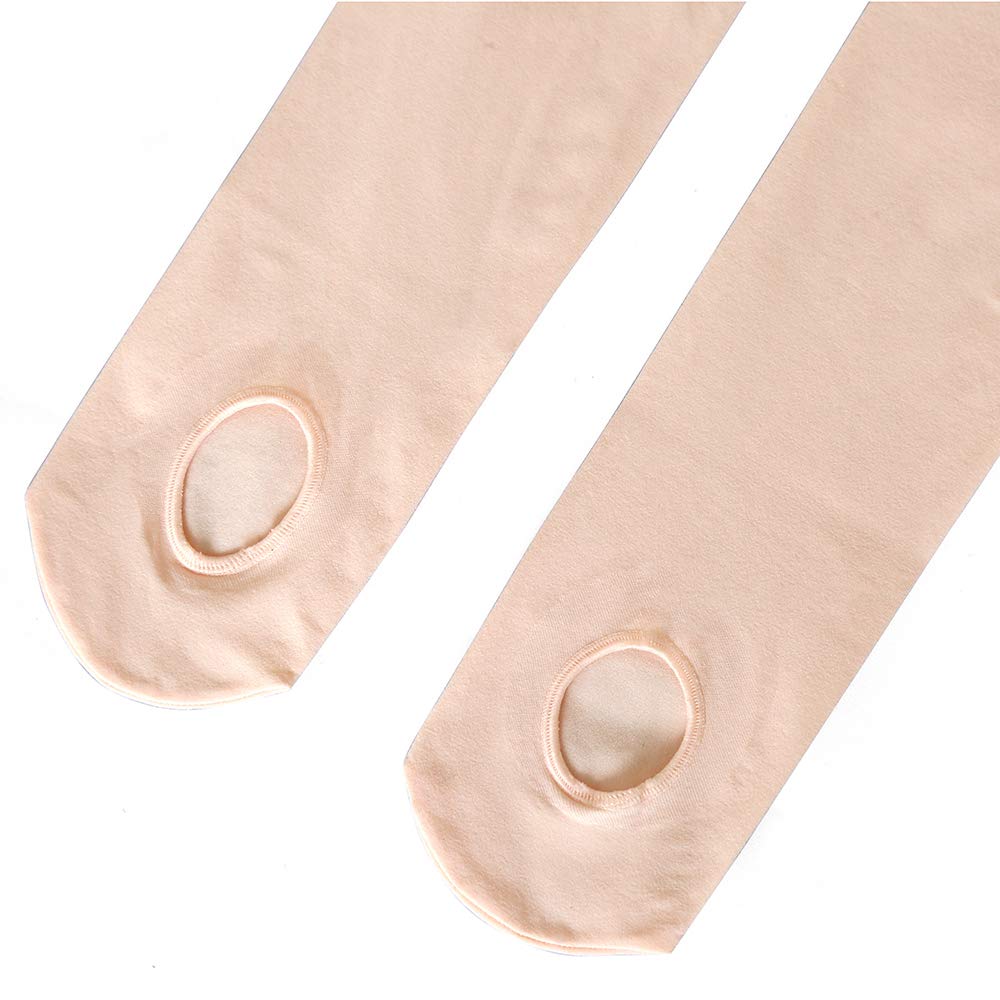 Medias de Ballet, Leotardos de Ballet Convertibles con/sin Pies Pantimedias de Baile con Orificio para Niñas Mujeres