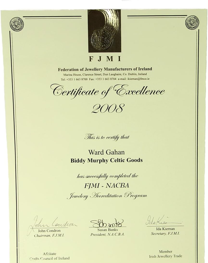 Claddagh Stud Earrings Sterling Silver Small Made in Ireland