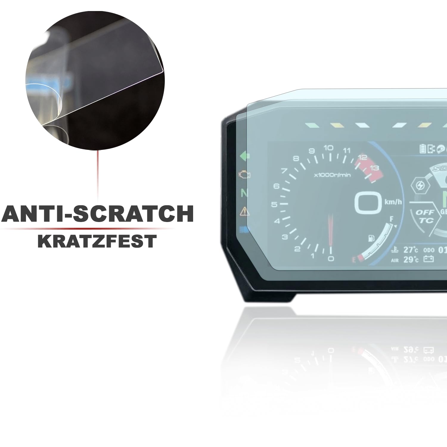 Pellicola protettiva tachimetro Per SU&ZUKI GSX-S1000 GSX-S950 GSX S 1000 950 2021+ Moto Cluster Protezione Antigraffio Pellicola Proteggi Schermo