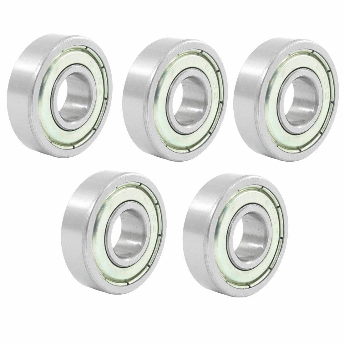5 pièces 609Z double boucliers métalliques 24mm X 9mm 7mm roulement à billes gorge profonde