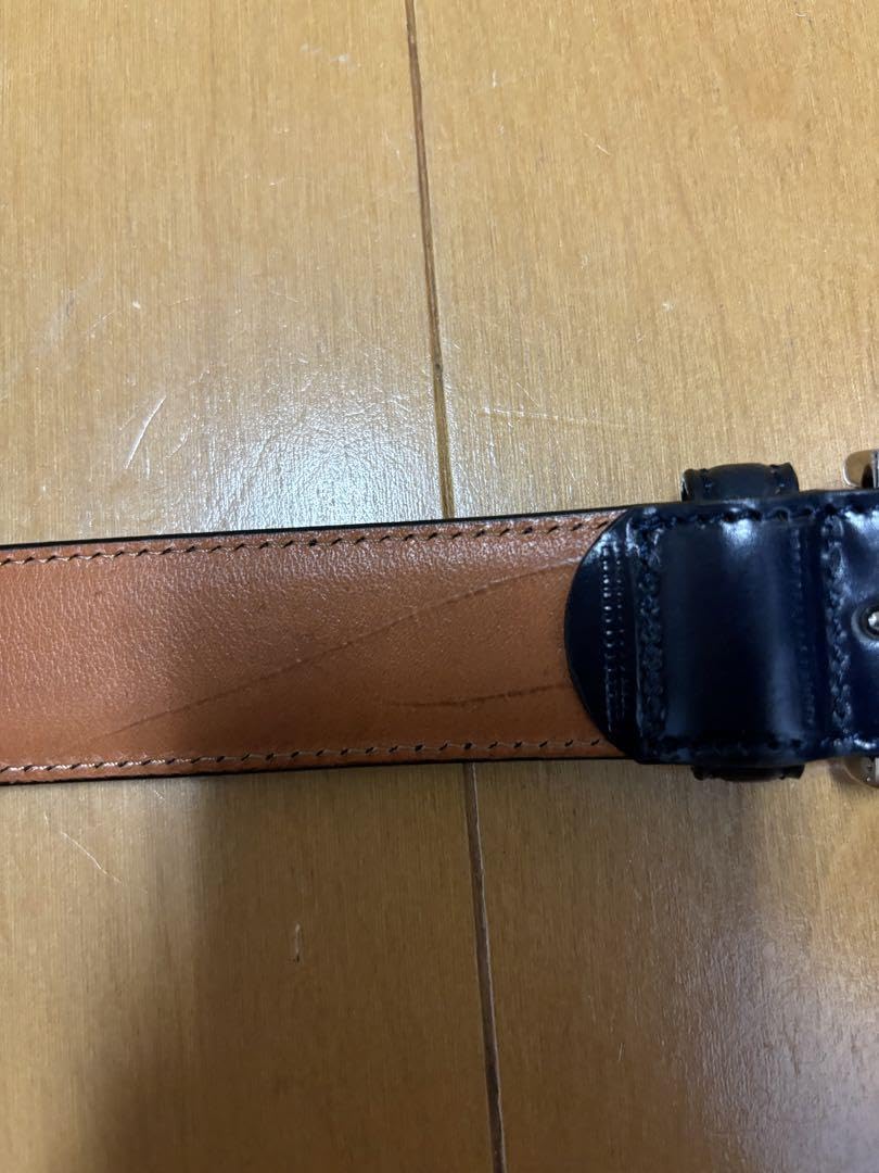 Amazon.co.jp: メーカーズシャツ鎌倉 鎌倉シャツ コードバン ベルト 