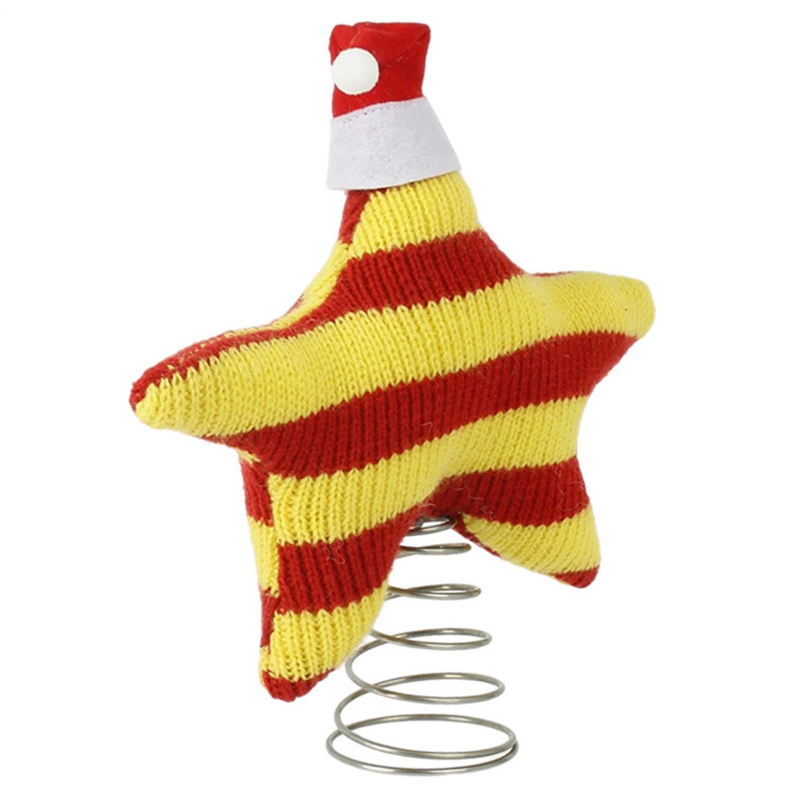 Ornement de Sapin Élégant et Étoile de Noël Vintage pour la Maison