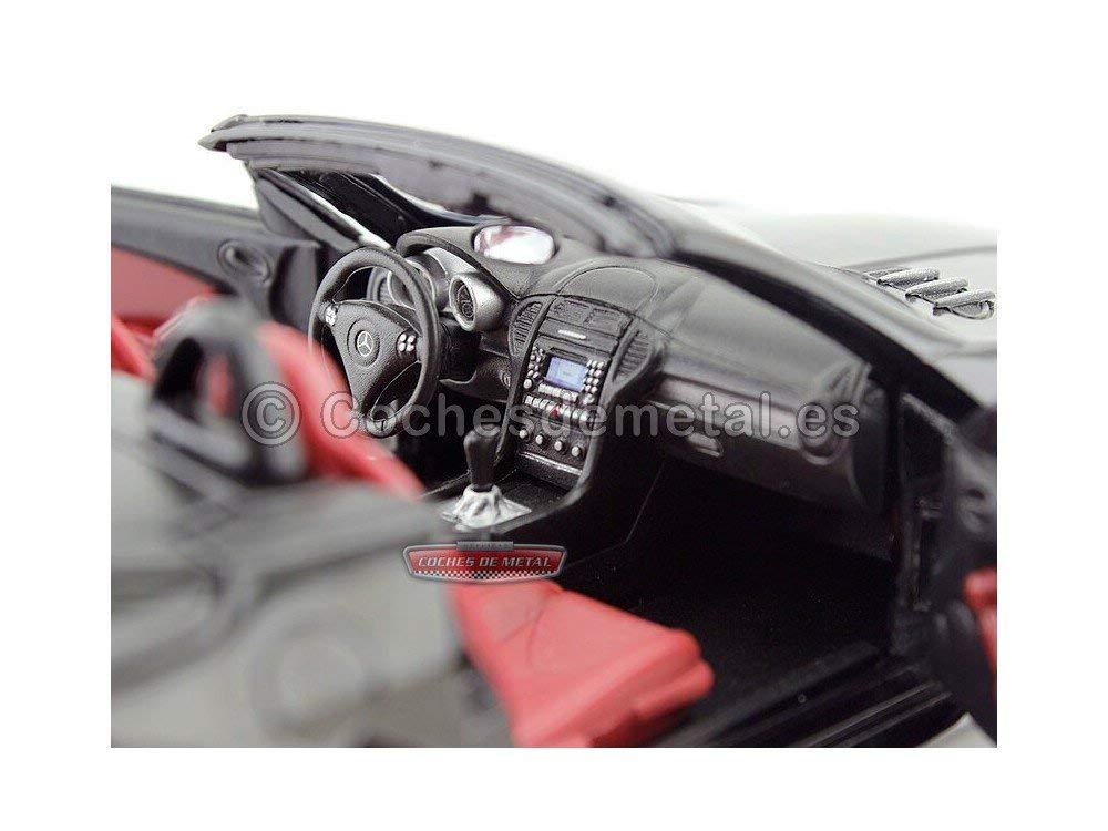 Motormax Mercedes Benz Slk 55 Amg 1/18 Gri Model Araba : Amazon