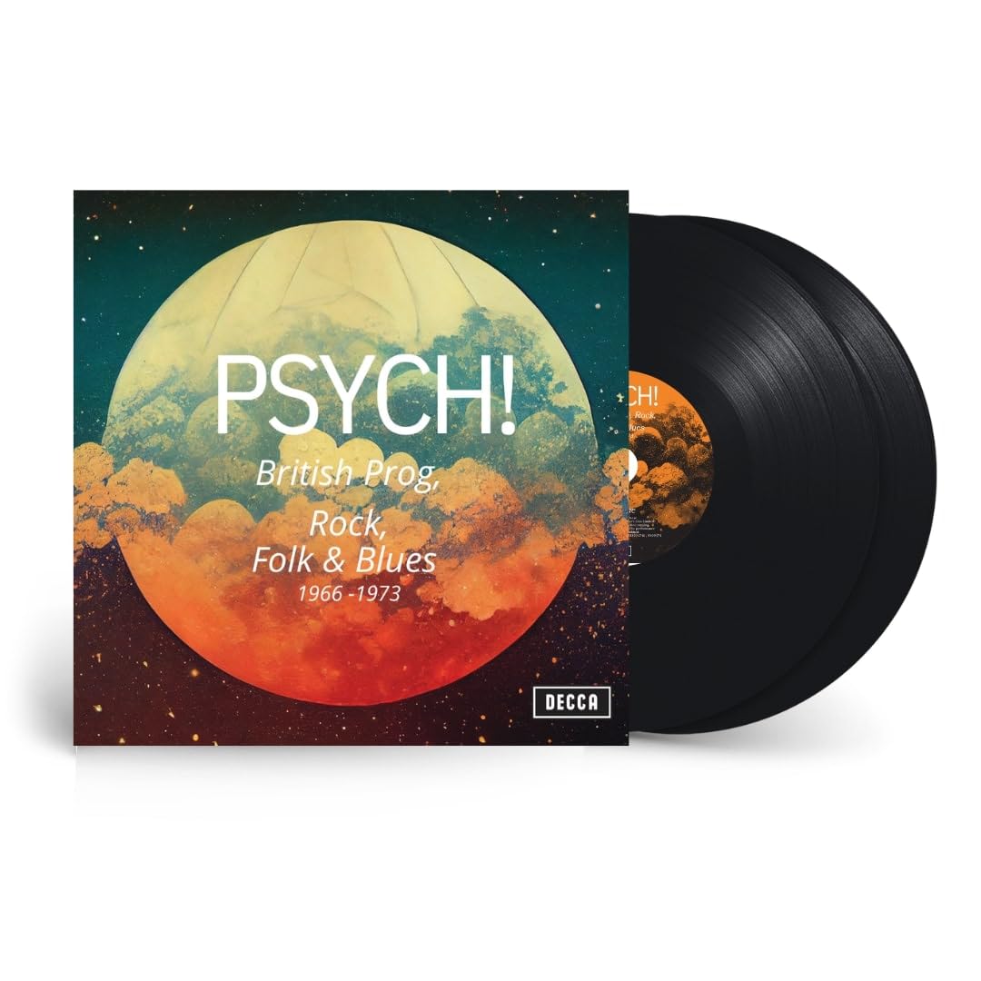 Psych! British Prog, Rock, Folk, and Blues 1966-1973 2LP Vinyl 12"" Album