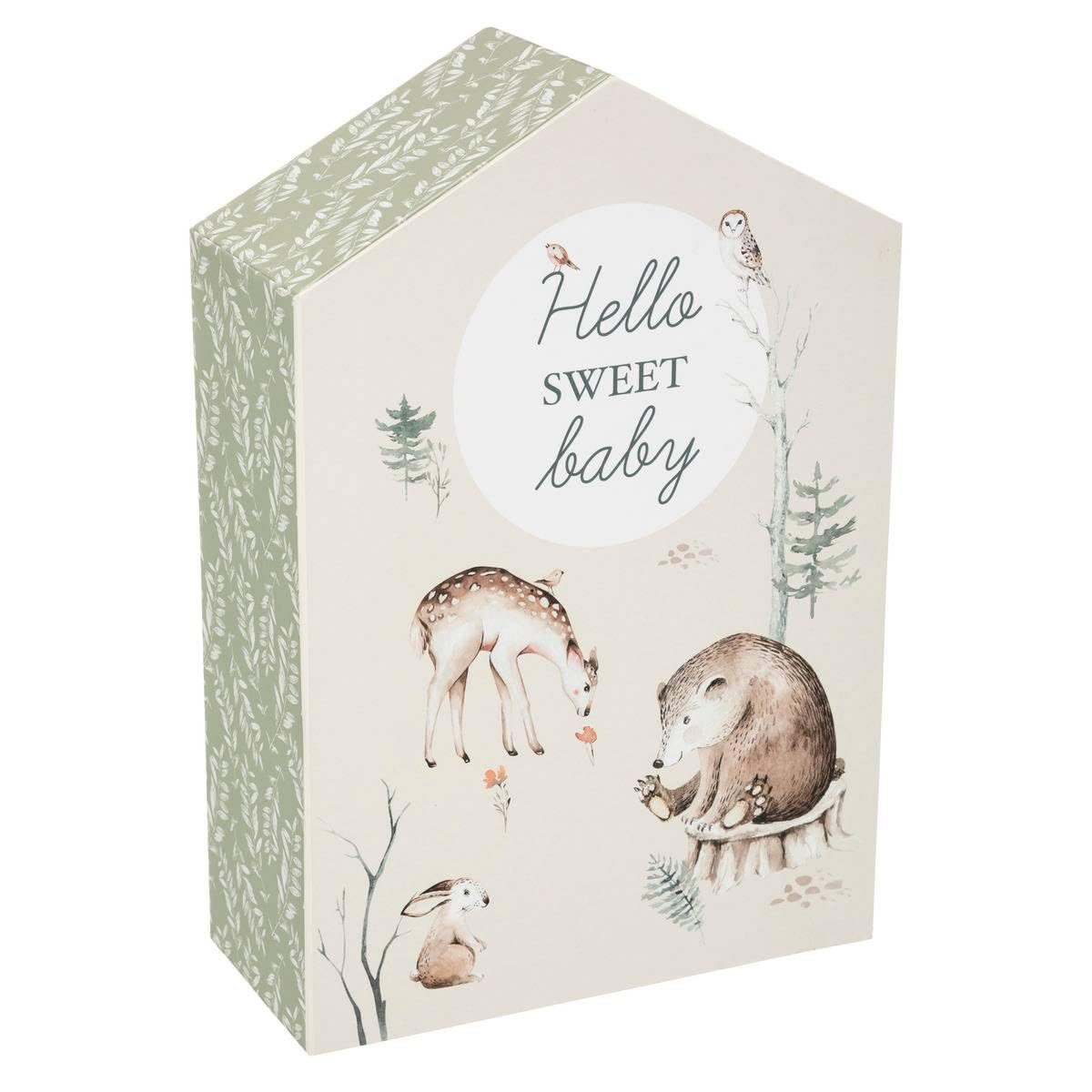 Atmosphera - Coffret de Naissance Maison Forêt H30-​5 cm