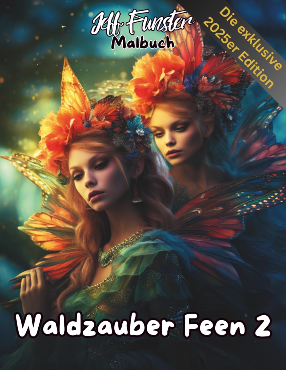 Waldzauber Feen 2 – Magisches Malbuch voller Fantasie & Natur