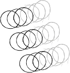 Classical Guitar Strings 3 full sets with Black Nylon for E-1st B-2nd G-3rd and Nylon Core Silver-Plated Copper Wound for D-4th A-5th E-6th