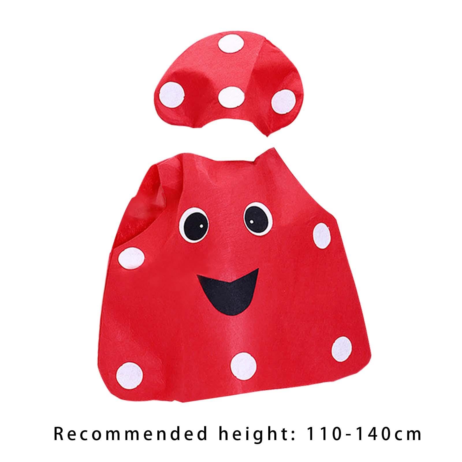 4xKids Fruit Costume Outfit Cosplay Cute Cartoon Novità Comodo Portatile Bambini Costume Travestimento per Festa in Maschera