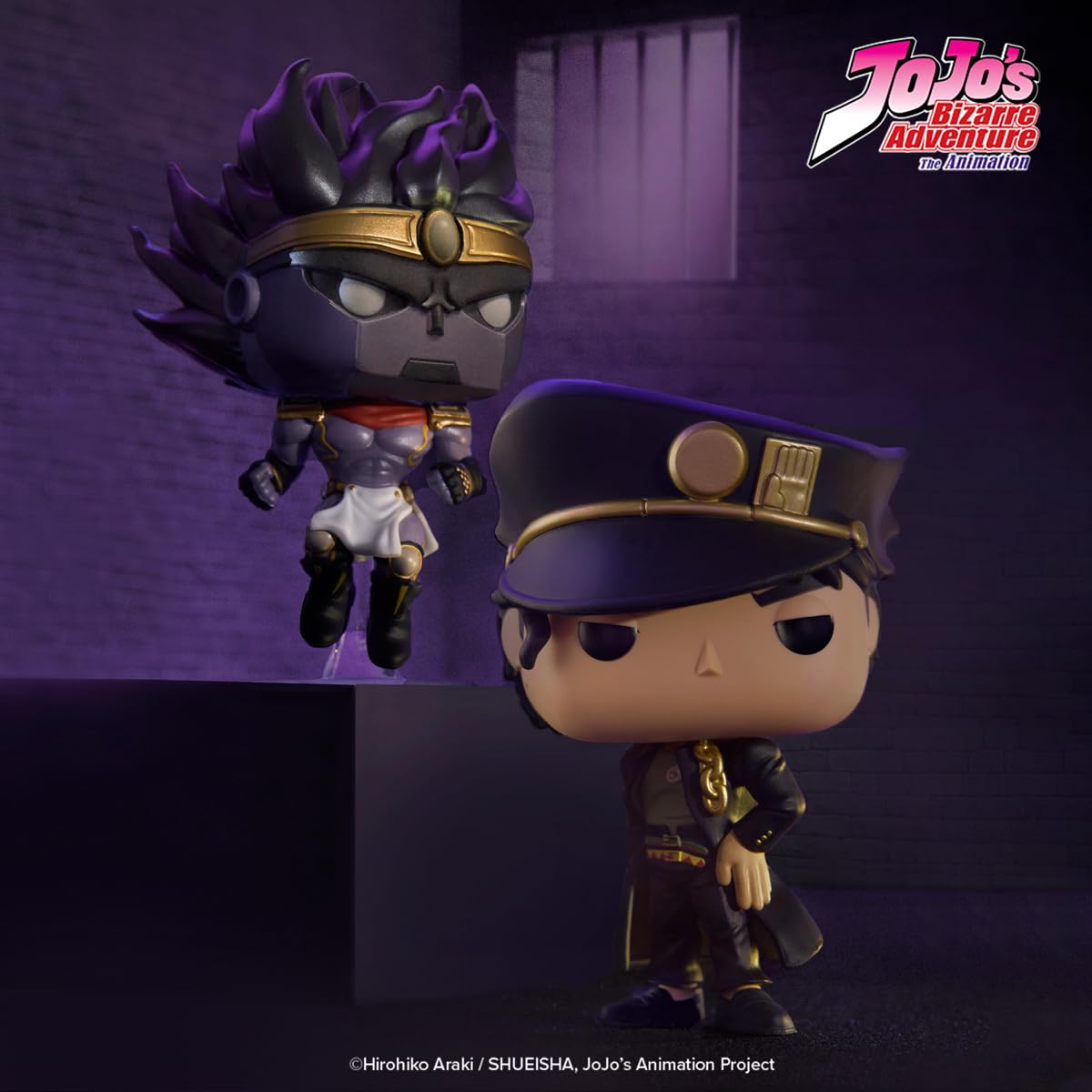 Funko POP! Animation: JoJo's Bizarre Adventure - Jotaro & Star Platinum - 2 Pack - Amazon Exklusiv - Sammelbare Vinylfigur - Geschenkidee - Offizielles Merchandise - Spielzeug für Kinder & Erwachsene