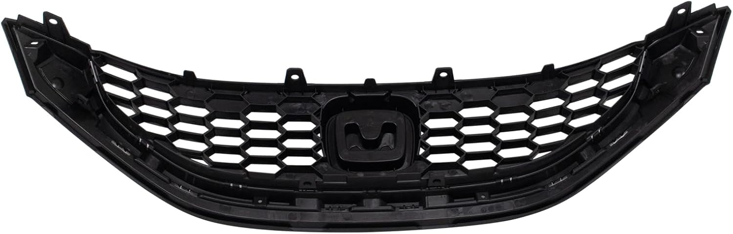 TRQ Grille HO1200218 Compatible with 2013-2015 Honda Civic