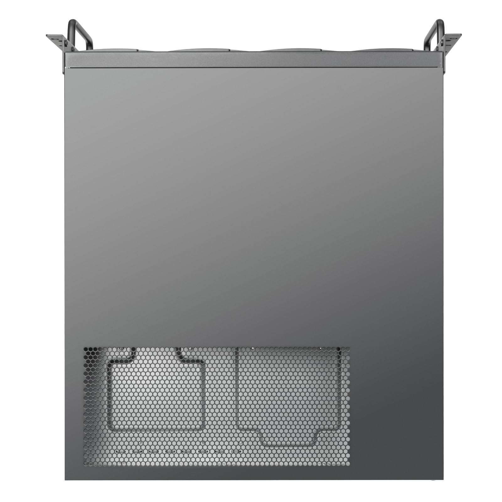 SilverStone Technology RM61-312, 6U 12-Bay Rackmount Chassis Equipped with Dual PSU Compatibility, Triple 360mm Radiator Support, SST-RM61-312