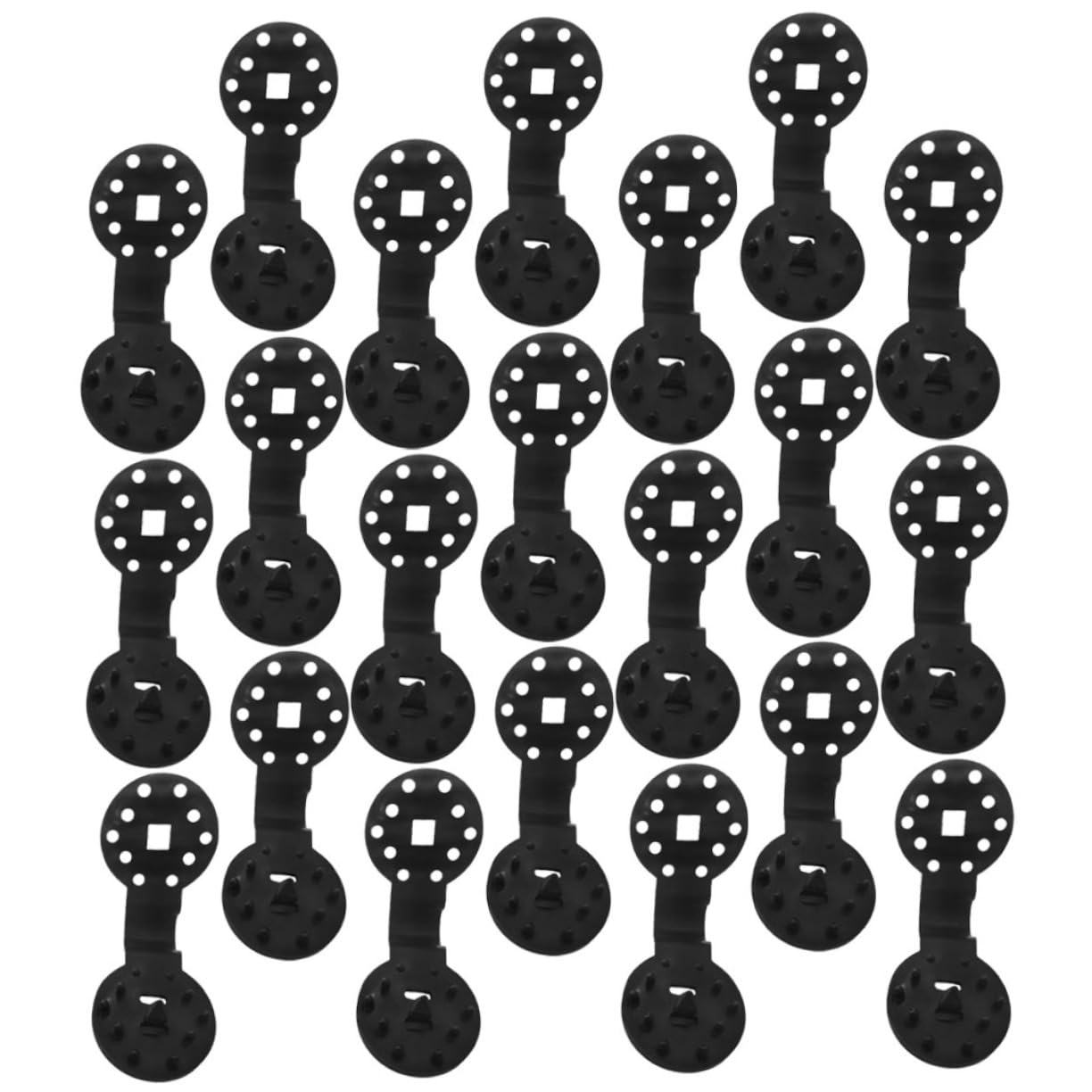 BESPORTBLE 50pcs Heavy Duty Shade Net Hooks Plastic Clips for Garden Netting Sunshade Netting Clamps Greenhouse Shade Clips