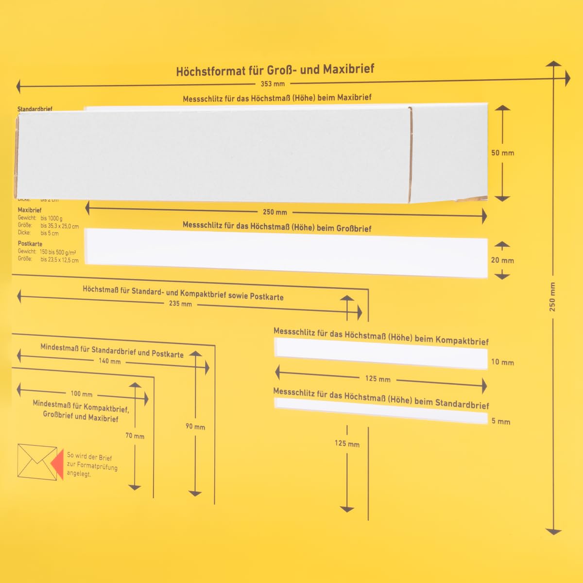 verpacking 500 cartones maxicarta 350 x 250 x 50 mm blanco MB-5 [tamaño y color a elegir] cajas de envío caja plegable cartón plegable maxicarta envío postal conforme DHL una onda