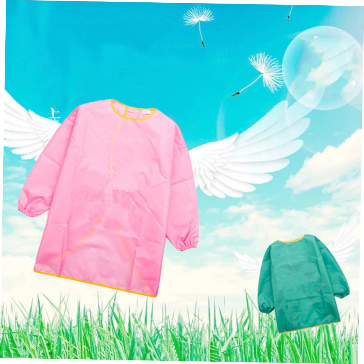 UPKOCH 3 Pezzi Tuta Per Bambini Grembiule Per Bambini Grembiule A Maniche Lunghe Per Tuta Per Bambino Per Per Per Overol Para