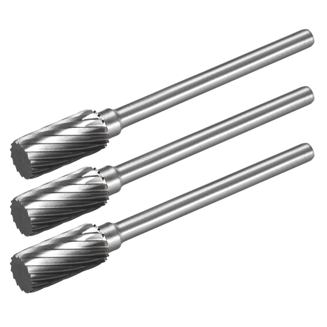 Lime à fraise rotative carbure de tungstène double coupe 1/8" pour meuleuse dremel