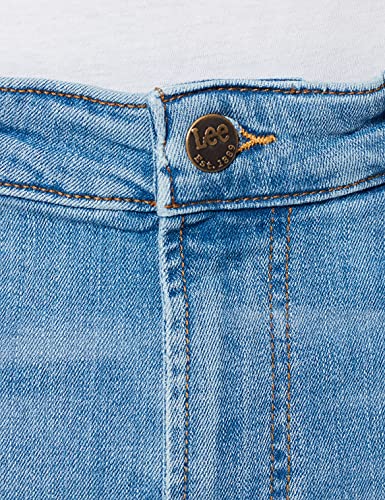 Lee Malone Jeans Uomo, Blu (Mid Worn Lina)