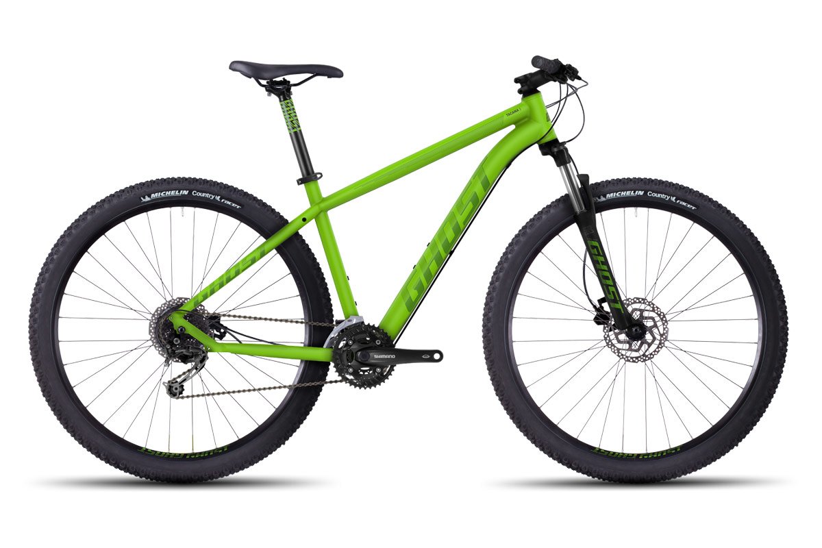 Bicicletta Ghost tacana 3 verde/verde scuro/nero – modello 2016, Unisex, Dunkelgrau/Weiß, M