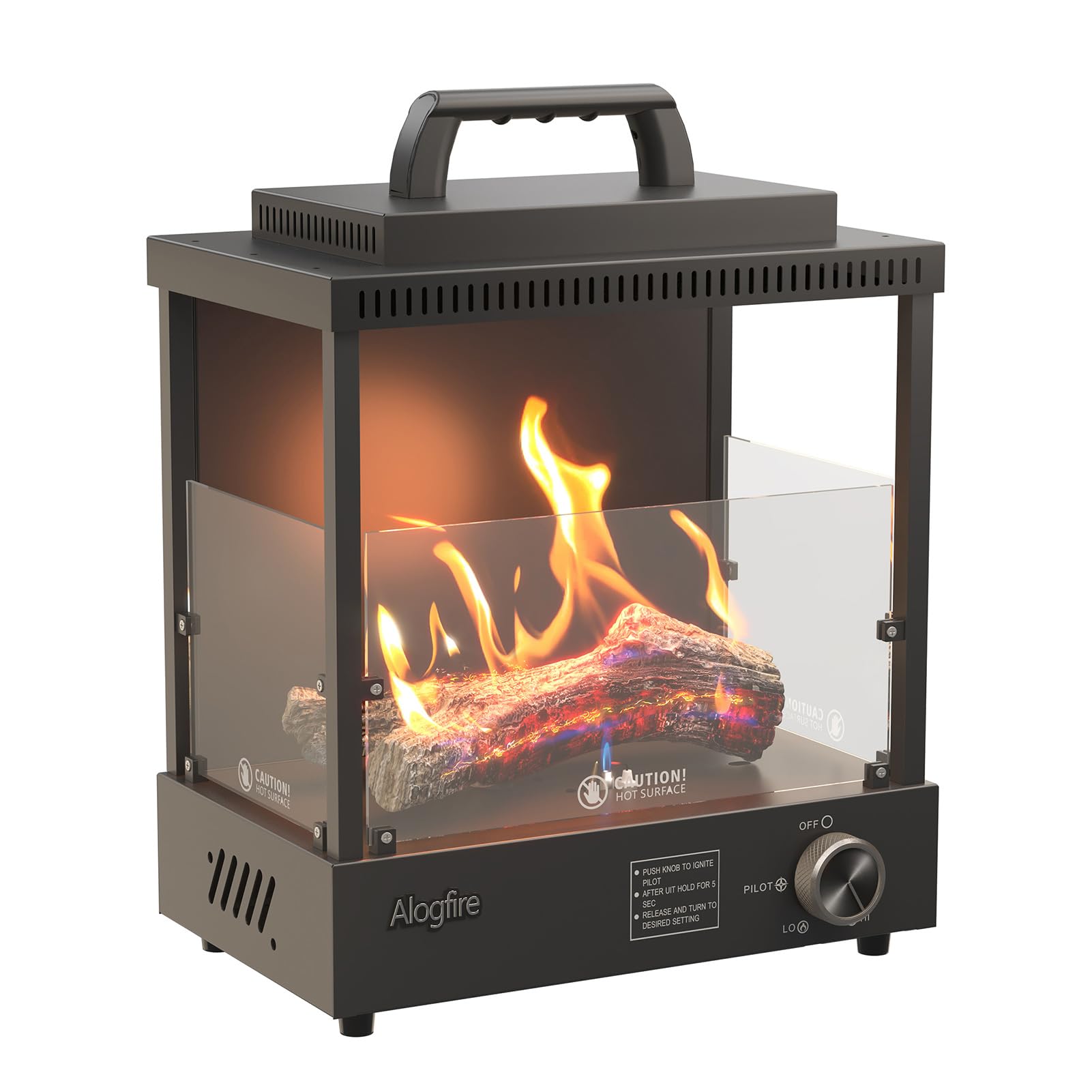 alogfire Portable Gas Fire Pit