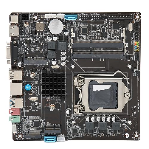 H81 Mini ITX マザーボード、デュアルチャネル DDR3 サポート、オールインワン PC、16GB DDR3 サポート LGA 1150 スロット、Core I3 I5 I7 4th 5th Generation CPU 用