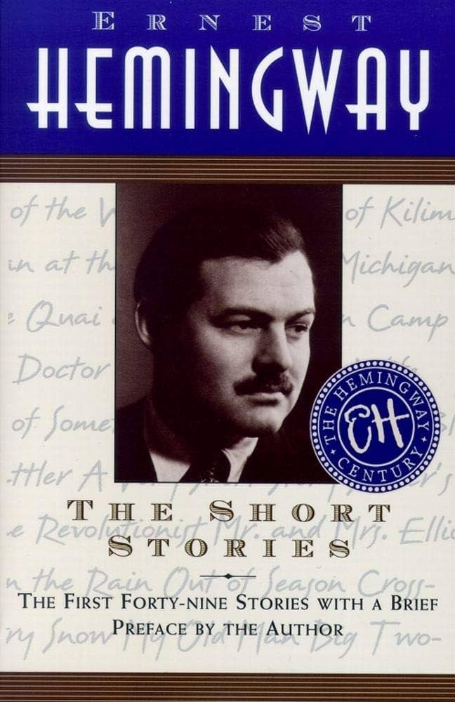 洋書 ERNEST HEMINGWAY The Short Stories: The First Forty-nine Stories with a Brief
