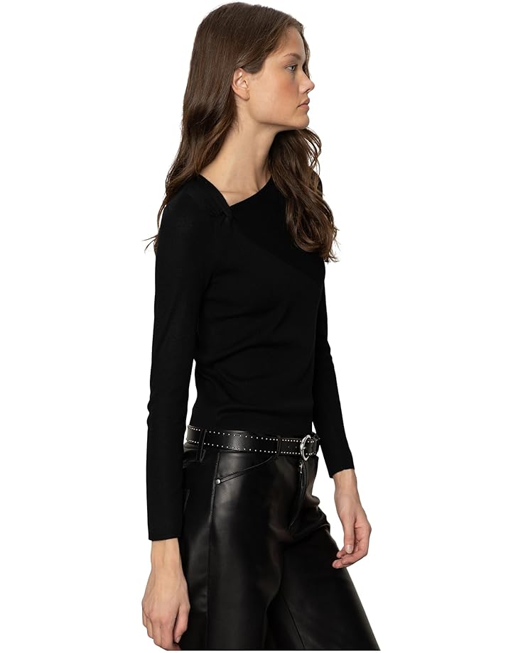 Sanctuary Long Sleeve Shoulder Twist Top - #2 of 5