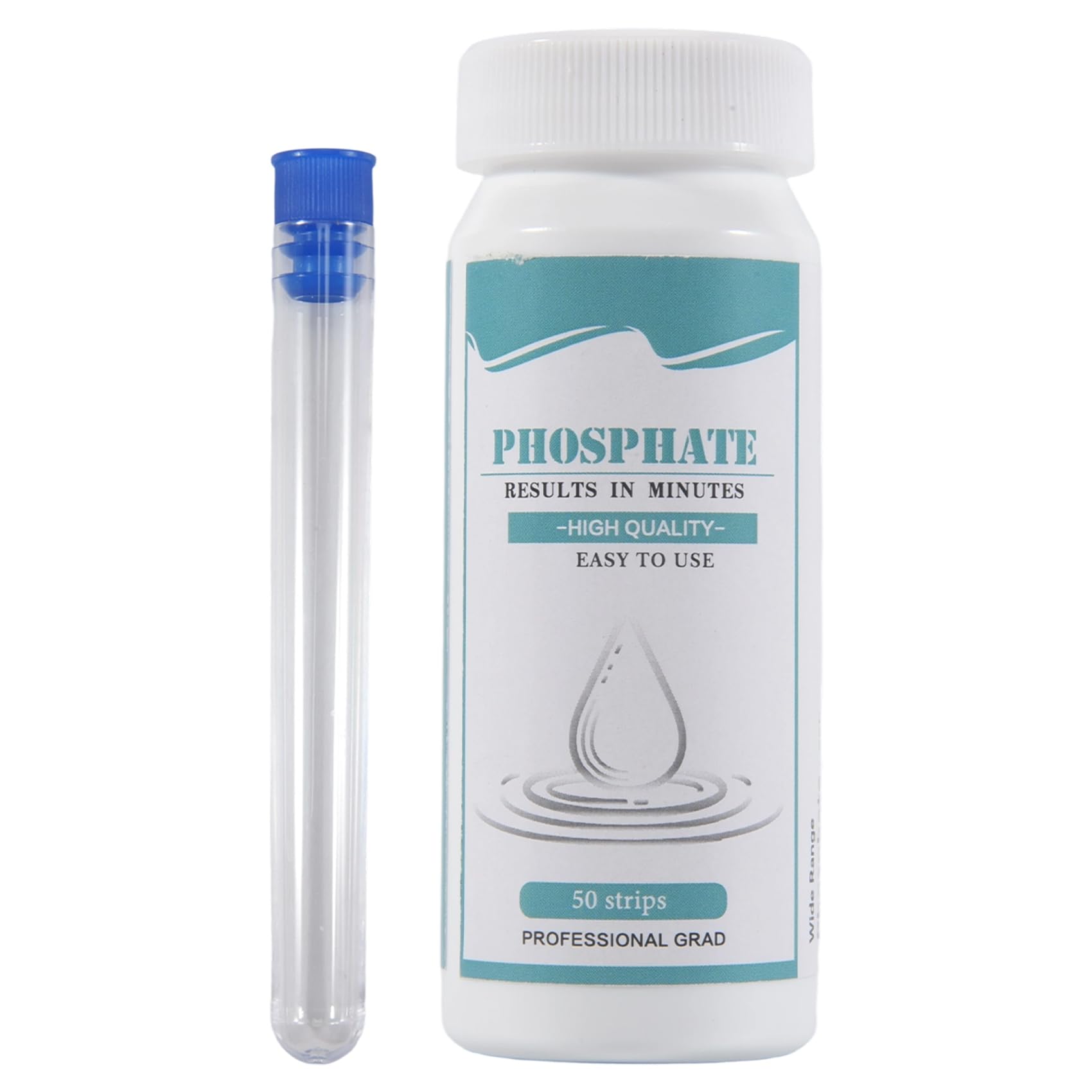 Sknrlko Aquarium Water Test Phosphate Detection Strips Water Analysis Phosphate Test Strips for Fish Tanks