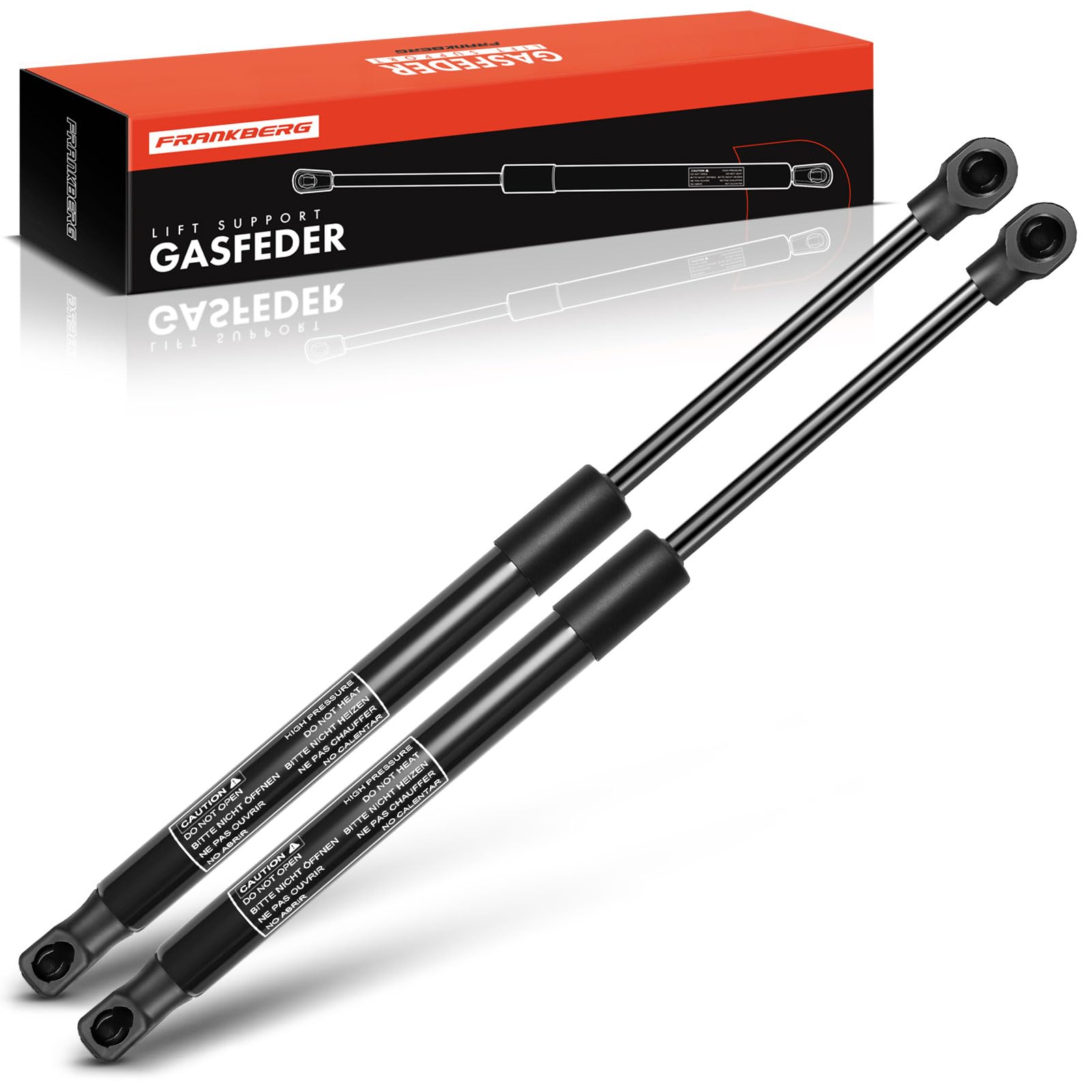 Frankberg 2x Molle a gas Portellone posteriore Compatibile con Fox 5Z1 5Z3 Tutti i Motori Compatto 2005-2011 Replace# 5Z6827550B
