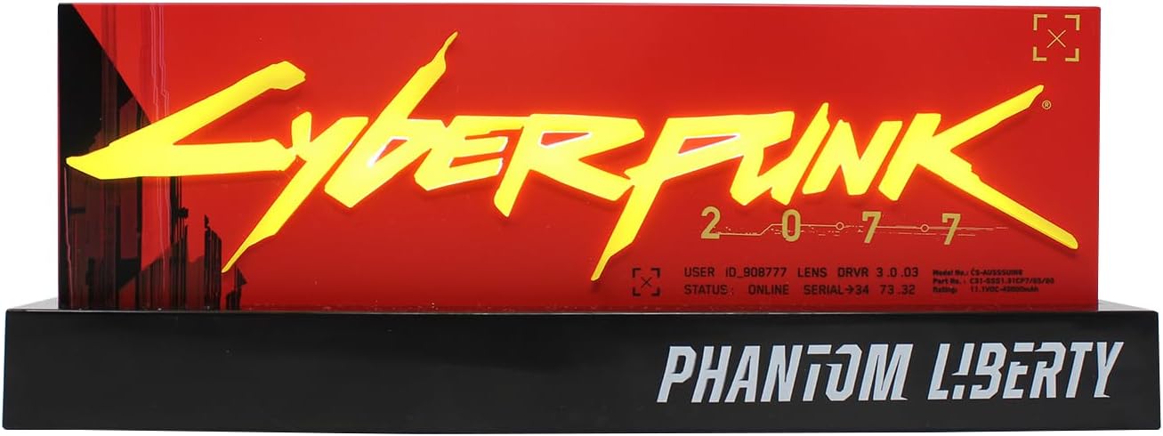 Cyberpunk 2077: Phantom Liberty logo light