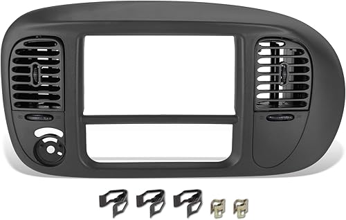 Miniatura 7 de DNA MOTORING Bisel de panel de tablero estilo OE compatible con Ford F150  04 F150 Heritage  97-02 Expedition 4WD, gris, ZTL-Y-0306-GY